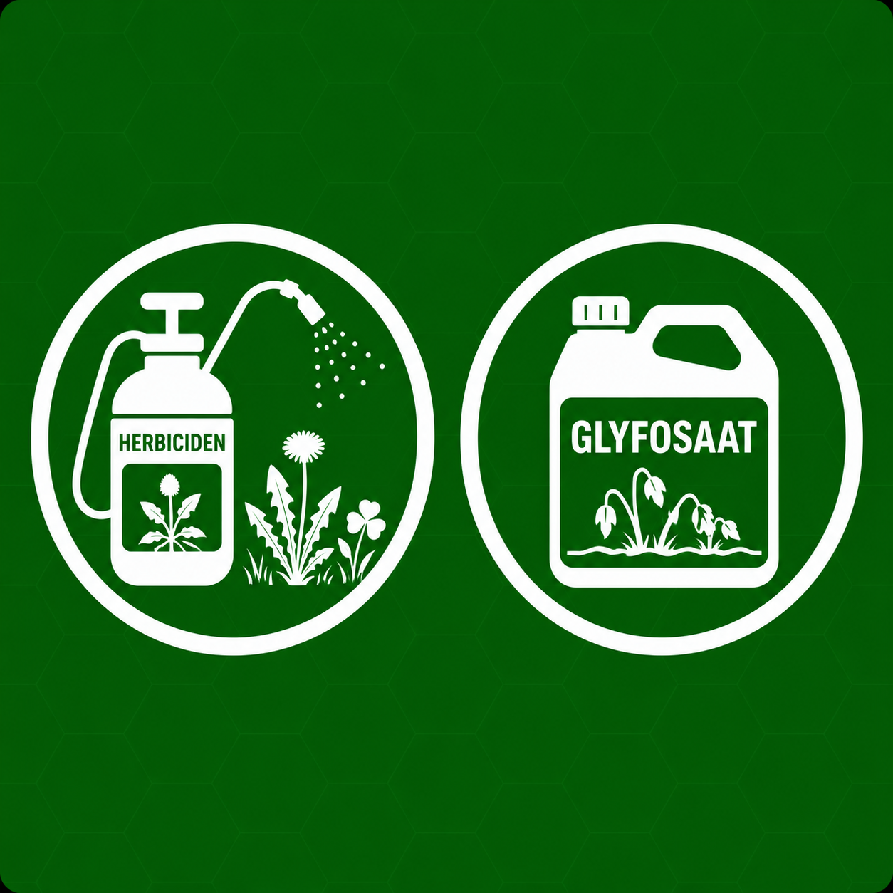 Herbiciden en glyfosaat Afbeelding