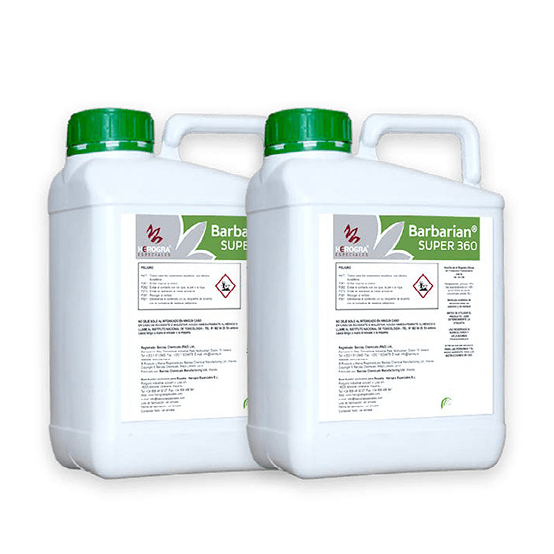 BARBARIAN Onkruidverdelger - 2 x 5 liter