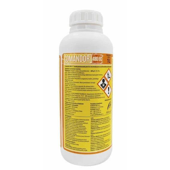 COMANDOR 480 EC 1L (Chlomazone) – effectief bodemherbicide