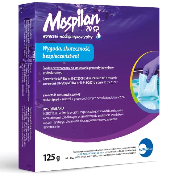 Mospilan 20 SP Sumi Agro - INSECTENVERDELGER | 125g