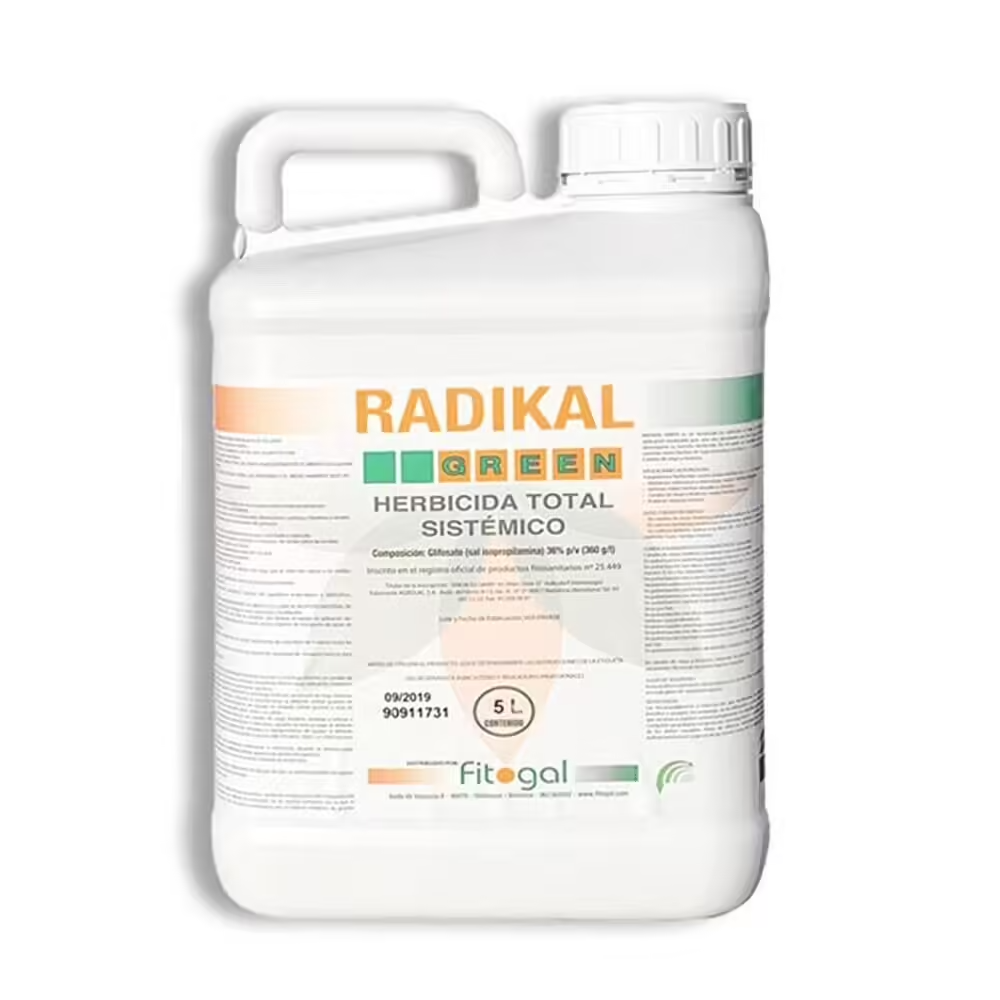 Onkruidverdelger RADIKAL Glyfosaat herbicide 5L