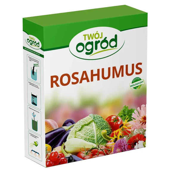 Rosahumus 500 g Uw tuin – ecologische meststof voor groenten, fruit en sierplanten