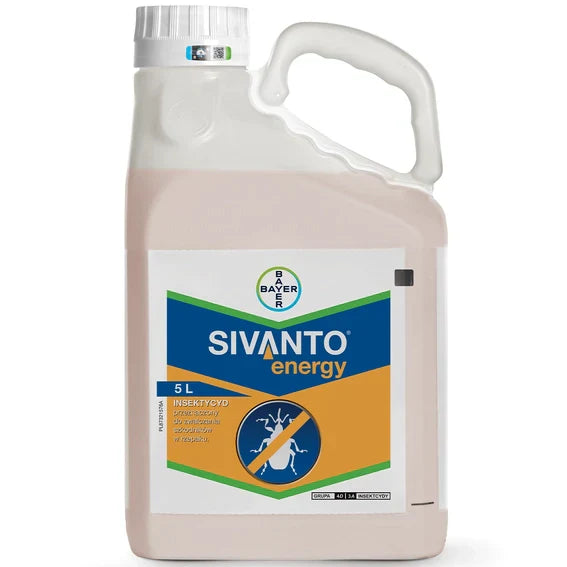 Sivanto Energy Bayer | 5L - (Flupyradifuron + Deltamethrin) is een modern insecticide voor de bescherming van winterkoolzaad en voorjaarszaad.