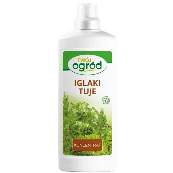 Vloeibare meststof voor coniferen en thujas 900 ml – Uw tuin