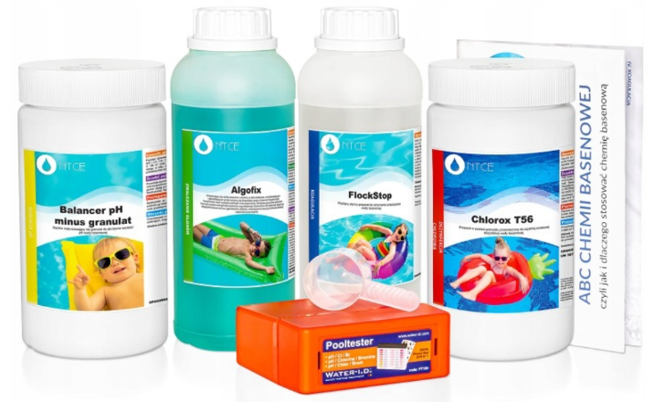 5-in-1 zwembadchemicaliënset